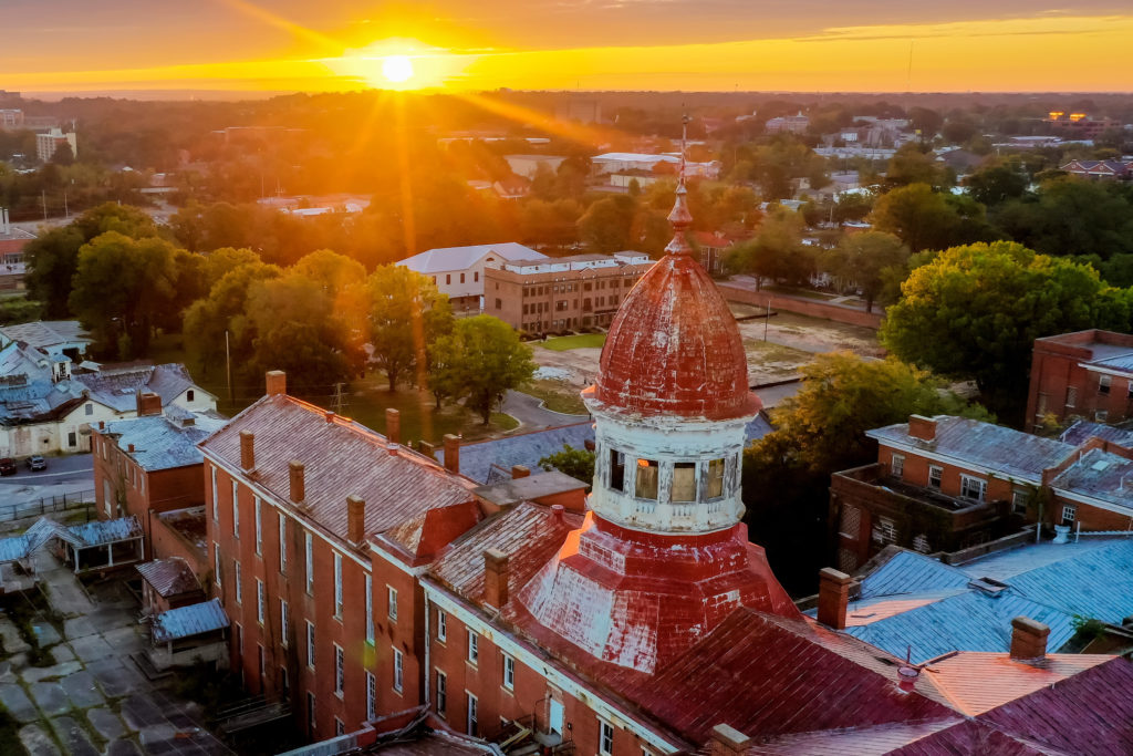 Babcock Building sunrise