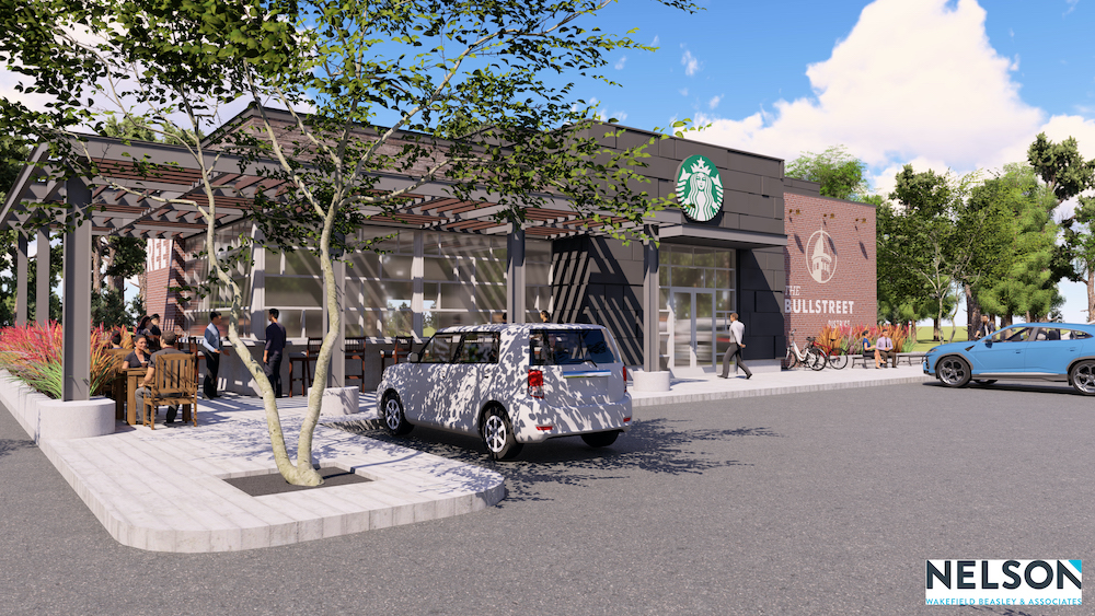 BullStreet Starbucks rendering