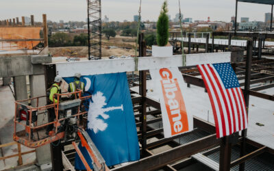 Gilbane Celebrates Topping Out of University of South Carolina’s New School of Medicine at Health Sciences Campus