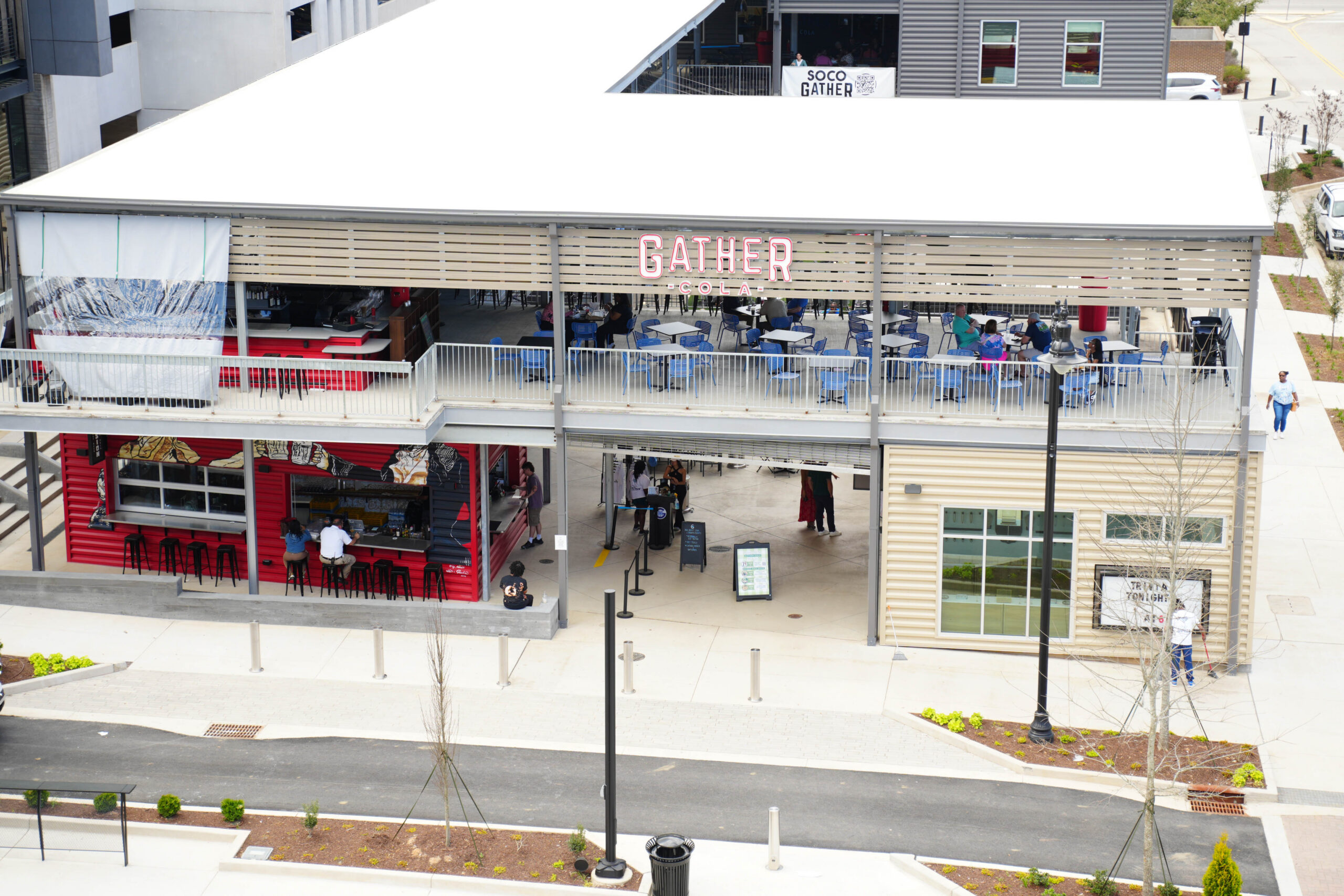 Exterior of Gather COLA